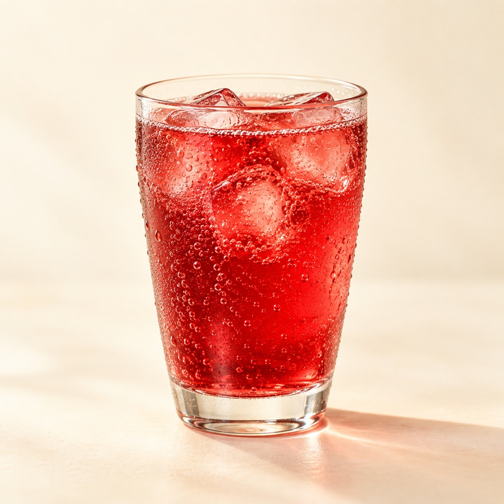 Royal Soda grenadine, illustration de présentation