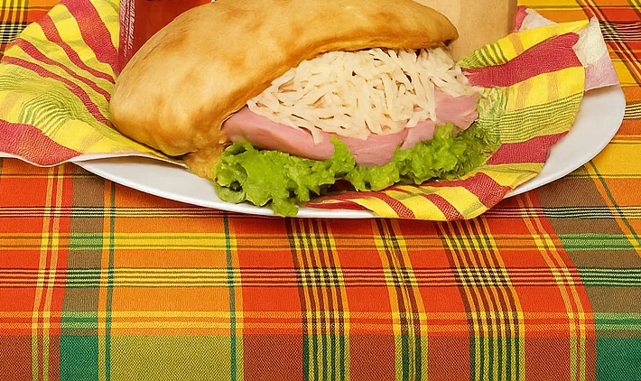 Jambon fromage, photo du Mango