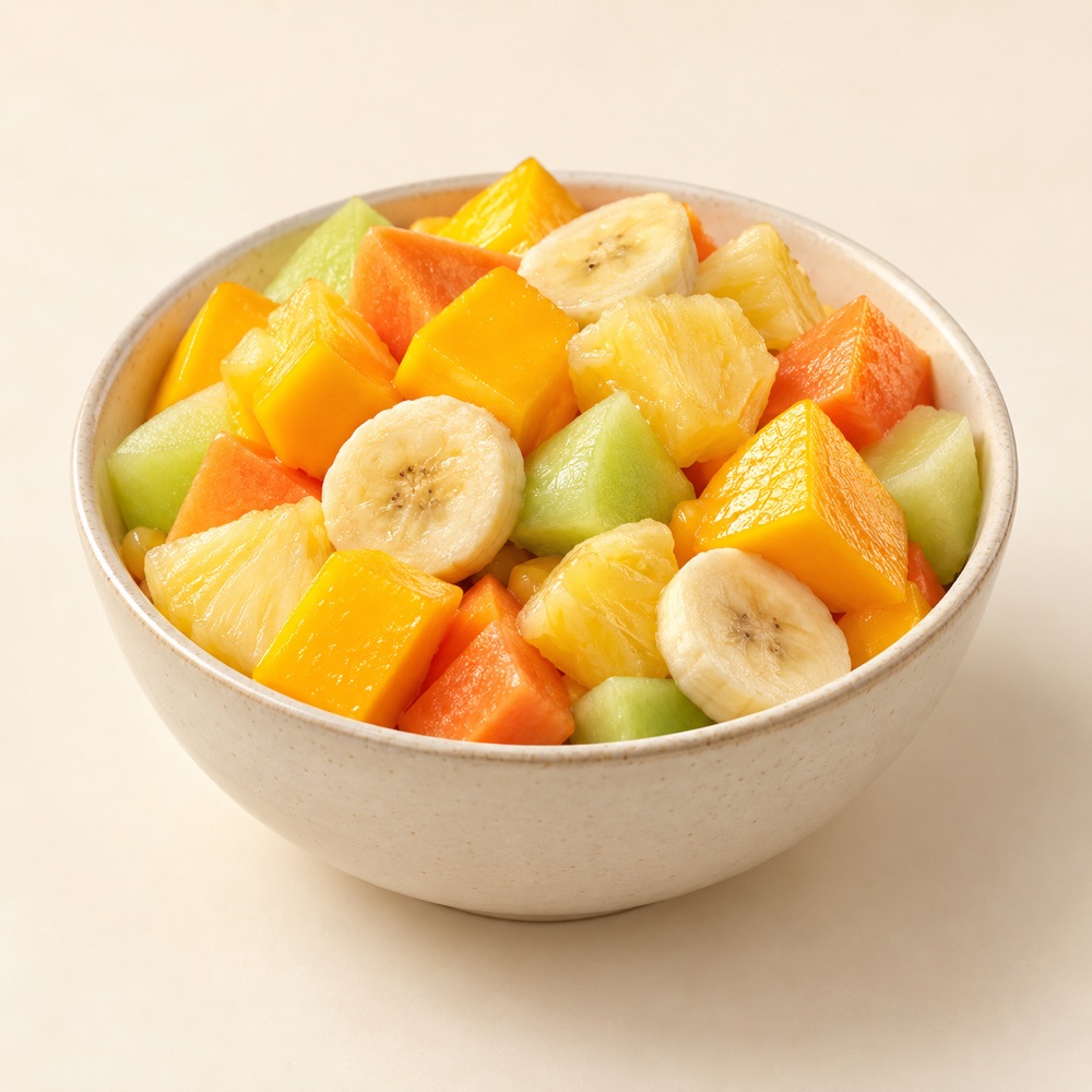 Salade de fruits frais, illustration de présentation