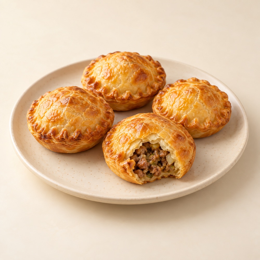 Petits pâtés créoles maison, illustration de présentation